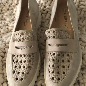 Via spiga penny loafers